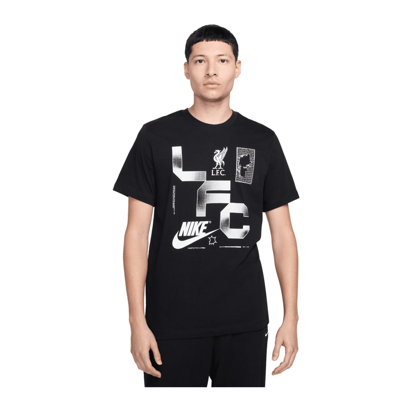 Nike FC Liverpool Futura T-Shirt Schwarz F010