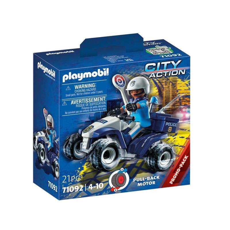 71092 Policier et quad Playmobil City Action