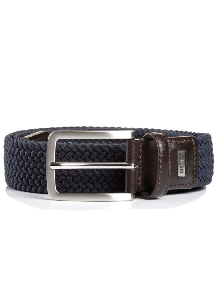 Monti Flechtgürtel BIRDIE in navy uni günstig kaufen