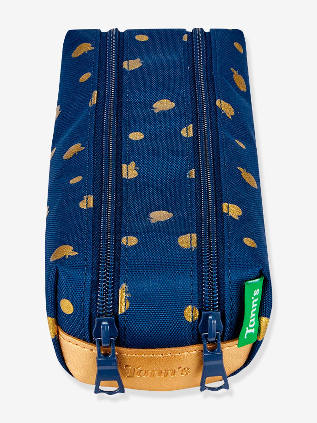 Trousse double Laura TANN'S marine