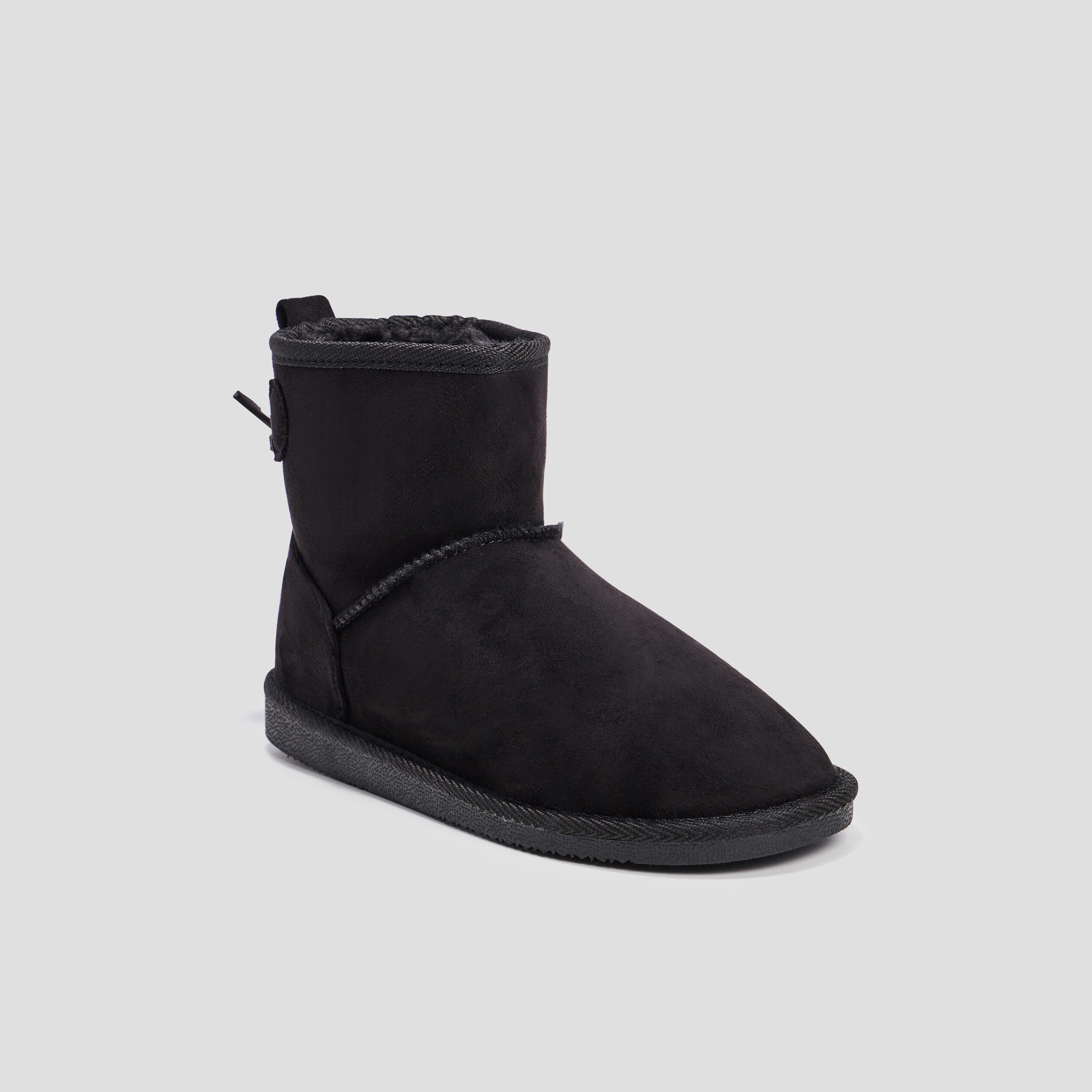 Bottines avec noeud noir fille | La Halle