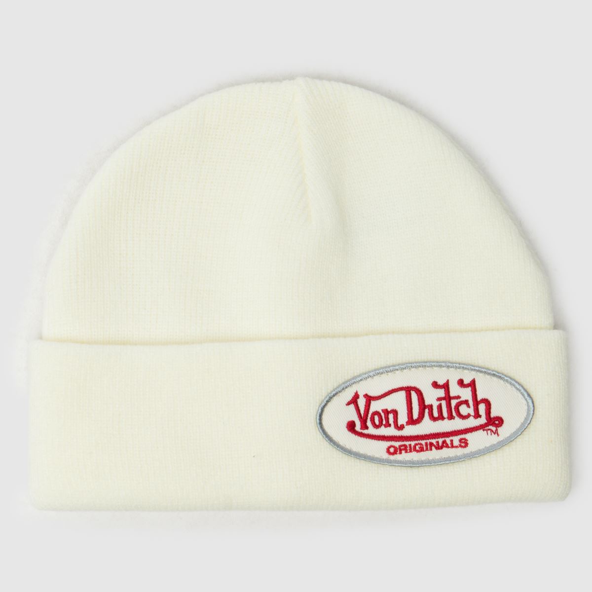 Von Dutch vit multifärgad mössa