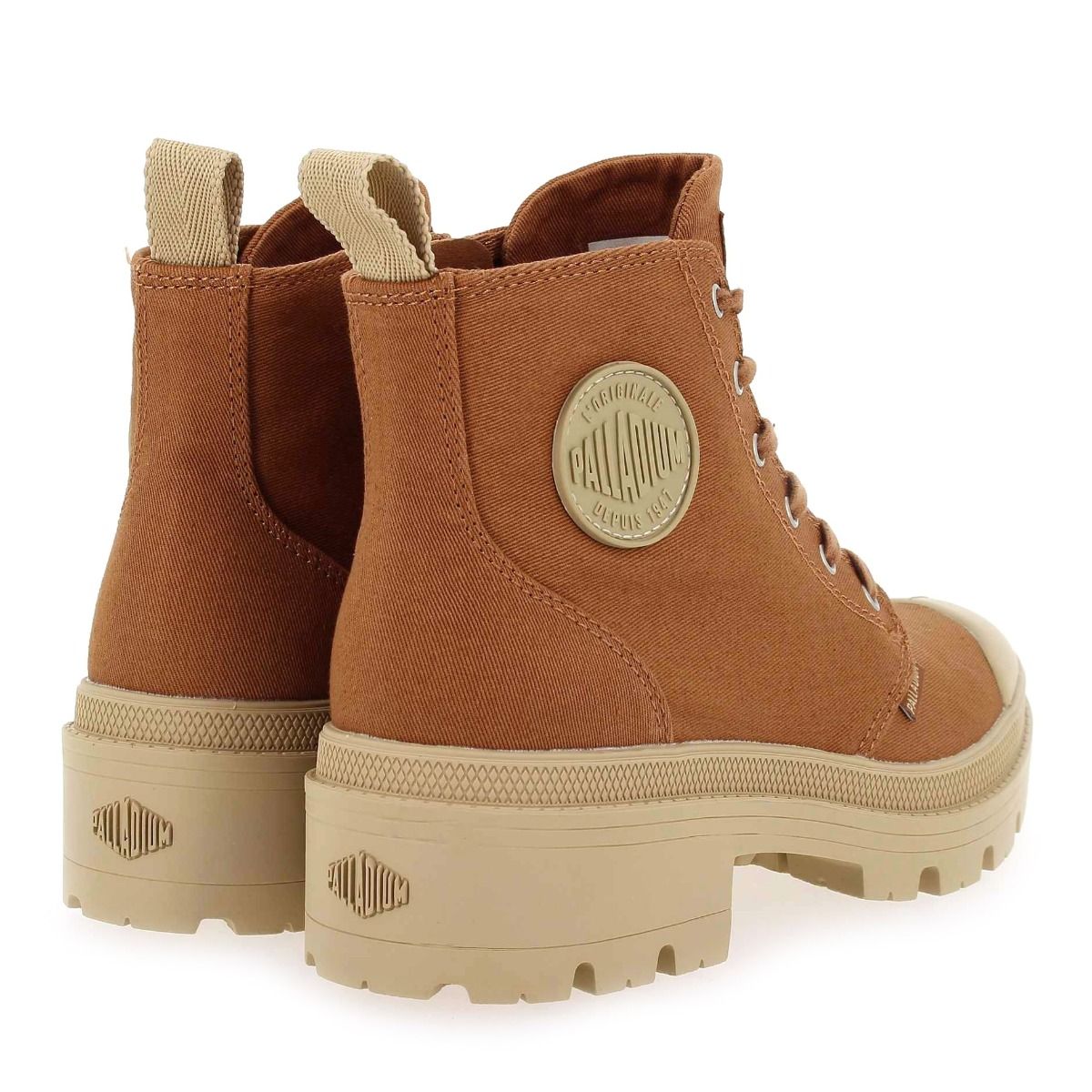 Palladium  PALABASE TWILL - Brique