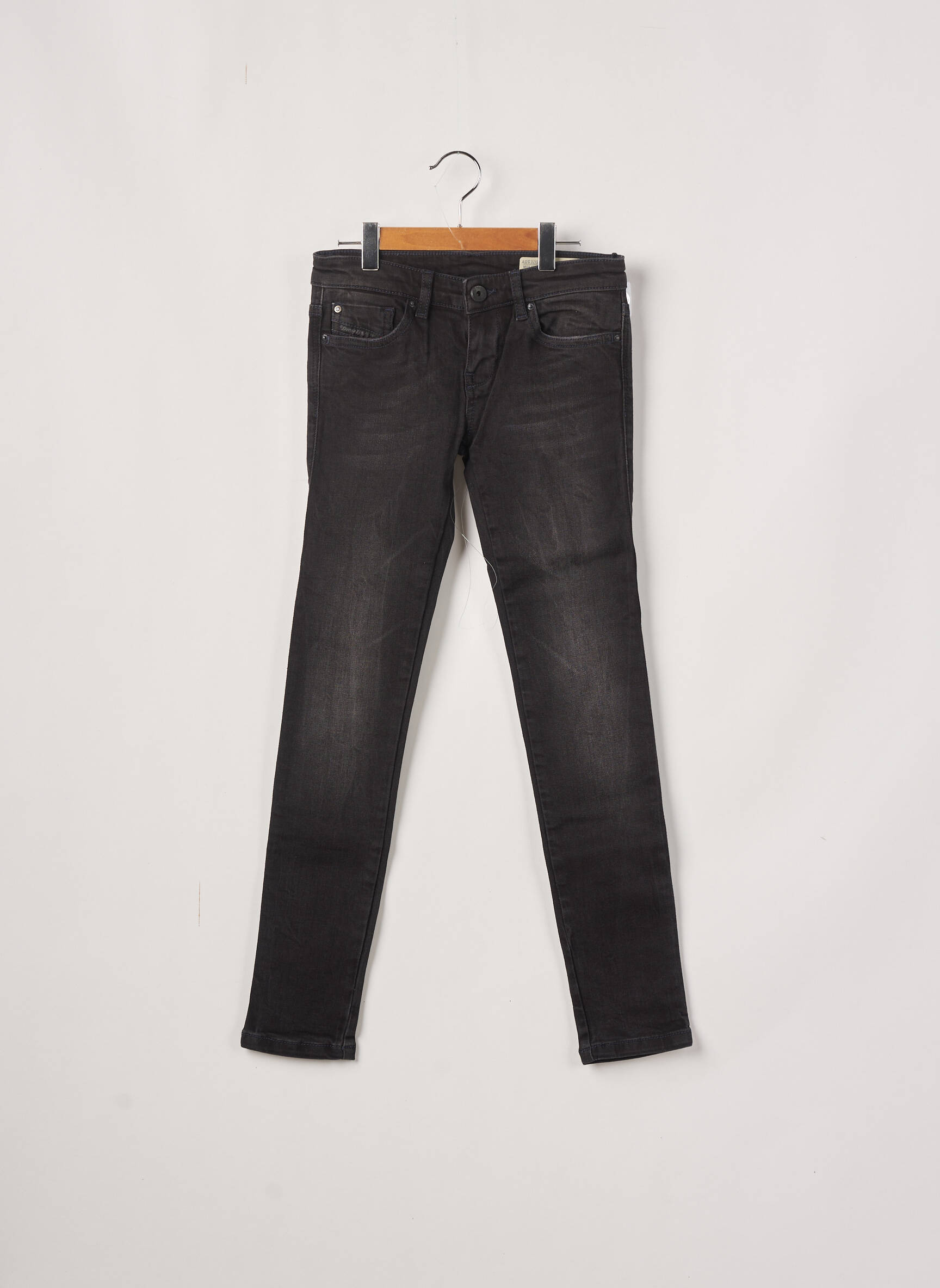Diesel Jeans Skinny Fille couleur noir