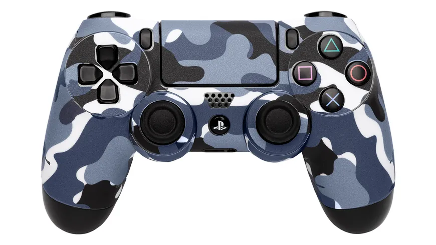 Skins - Sticker für PS4 Controller(Camo Grey)