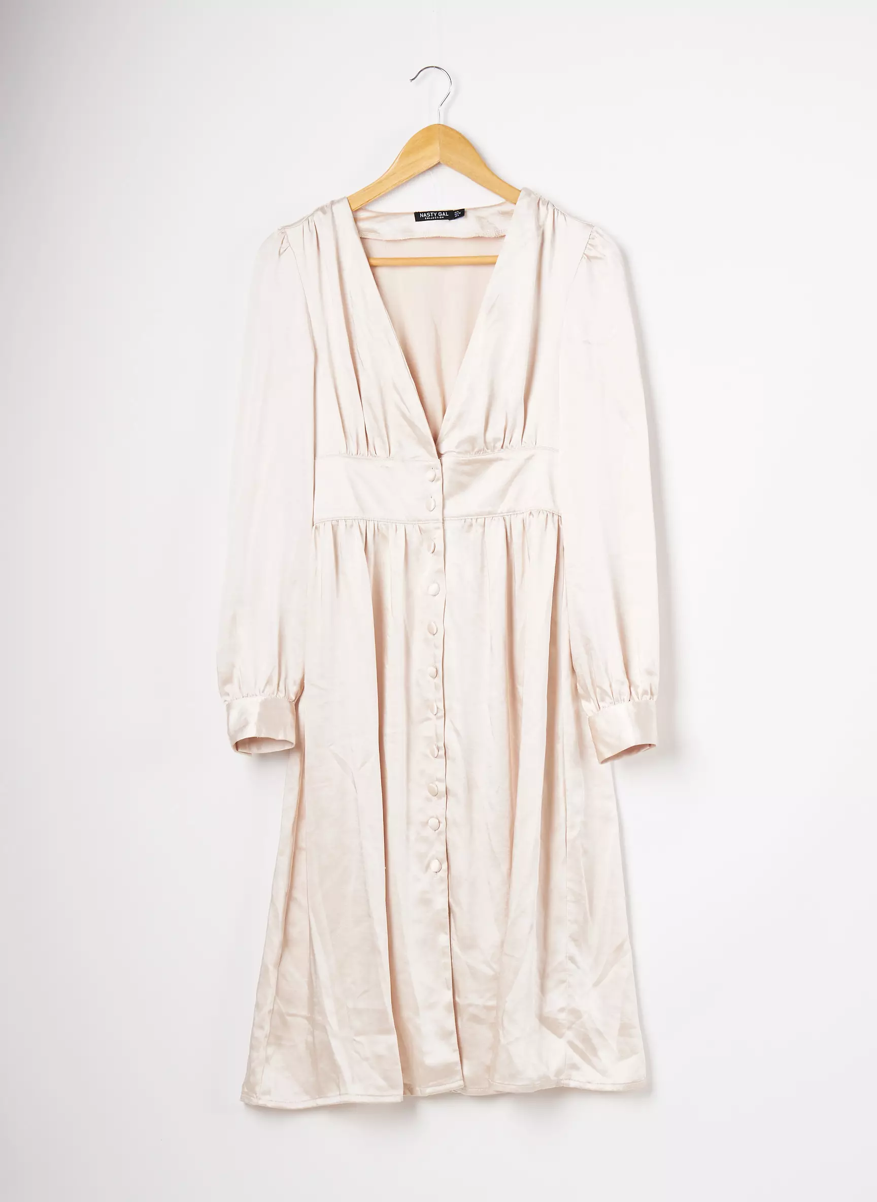 Nasty Gal Robes Courtes Femme couleur beige