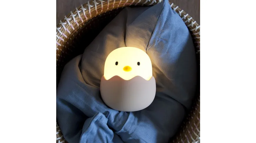MegaLight LED Küken Nachtlicht EGGY EGG RGB dimmbar mit Akku