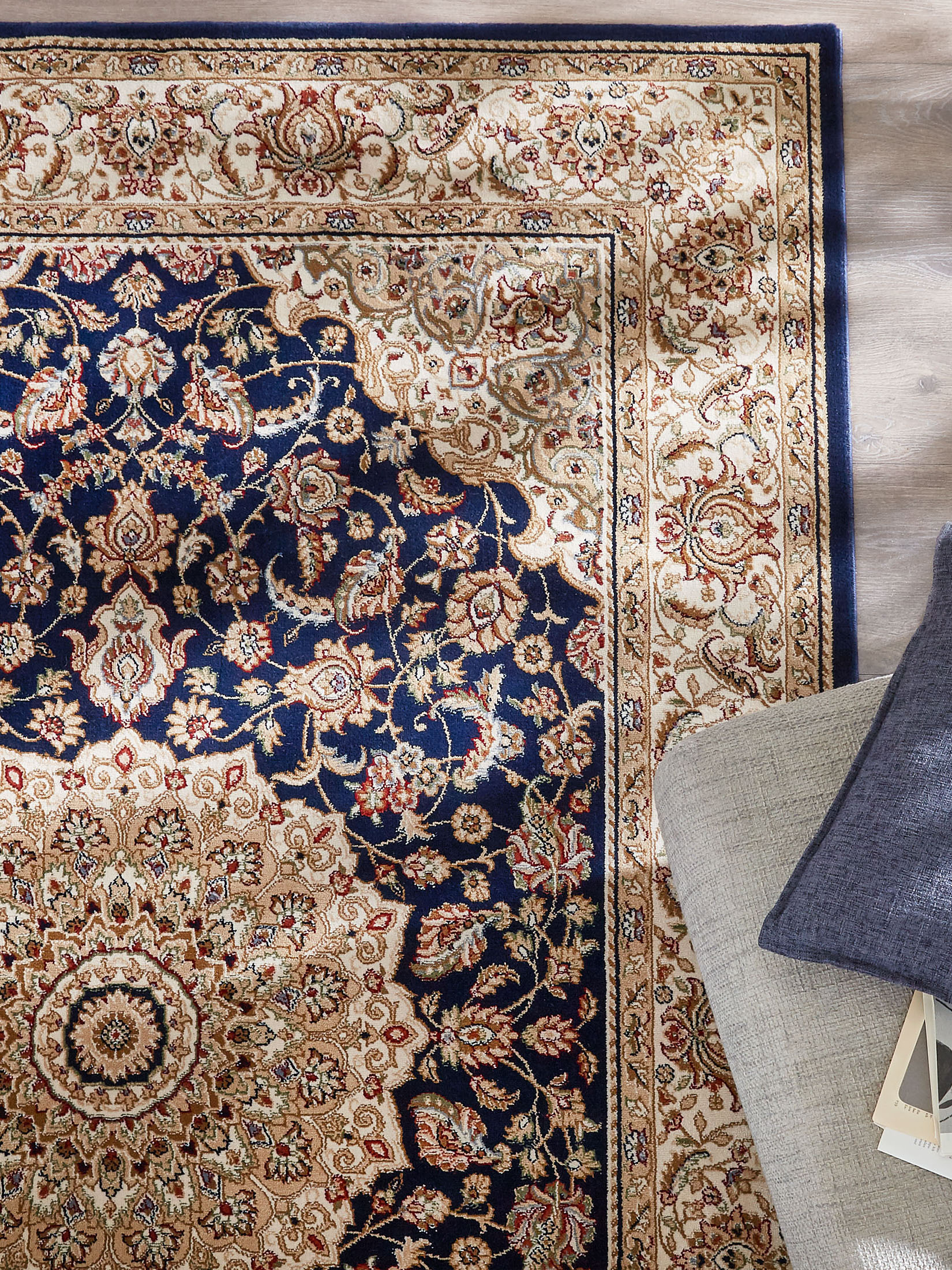 Lorestan Orient-Teppich, Blau