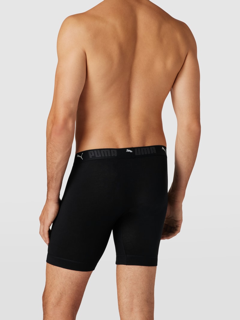 Trunks mit Label-Details im 2er-Pack in schwarz