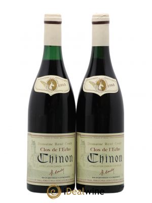 Chinon Clos de l'Echo Couly-Dutheil  1985 - Lot de 2 Bouteilles