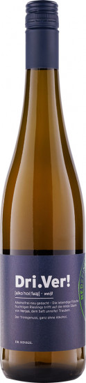 Dri.Ver! - alkoholfrei trocken - Weingut Dr. Hinkel