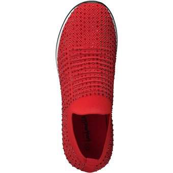 Barbarella Slip On Sneaker in rot