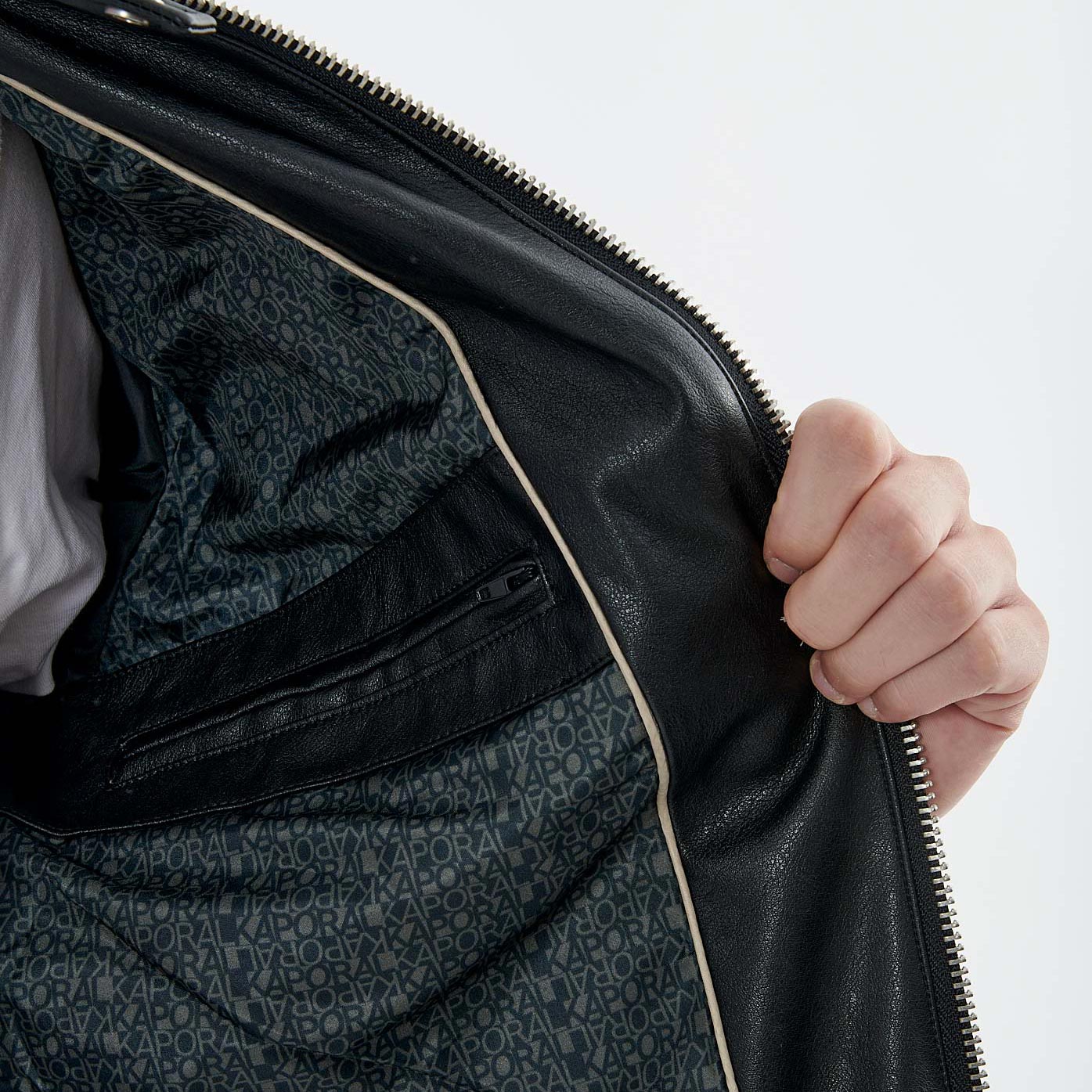 VANG   Blouson noir homme