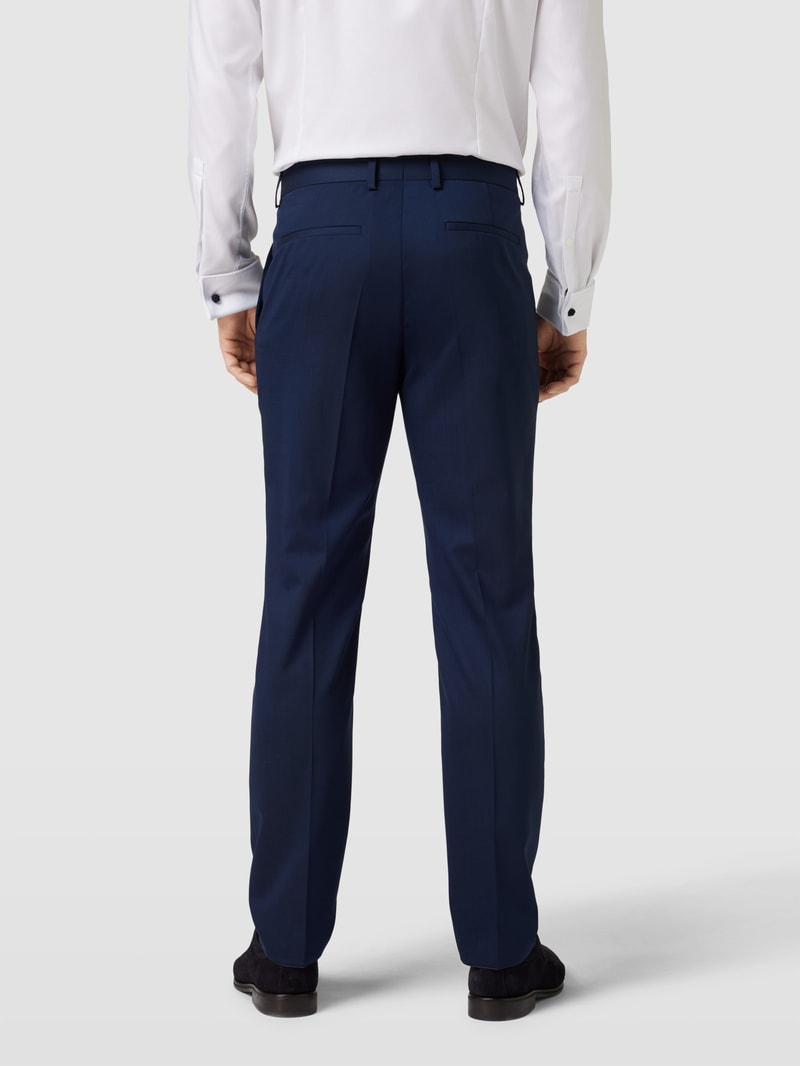 Slim Fit Chino mit französischen Eingrifftaschen in royalblau