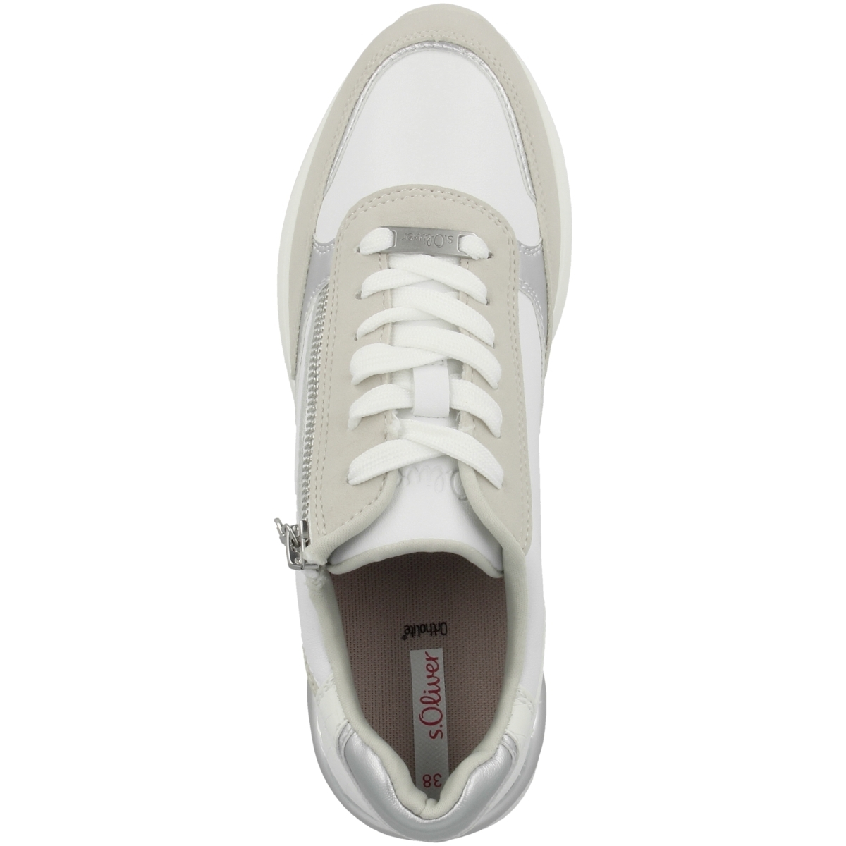 s.Oliver 5-23608-38 Sneaker Low weiss