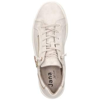 Jana Sneaker Schnürer in beige