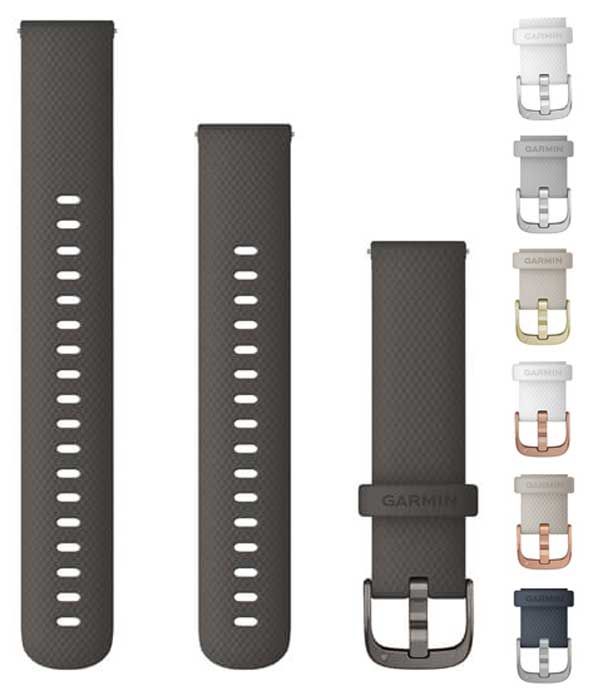 Garmin Venu2S/vivoactive 4s Silikon Armband 18 mm kaufen | Bike-Discount