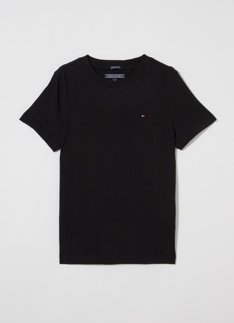 Tricou Tommy Hilfiger cu logo brodat