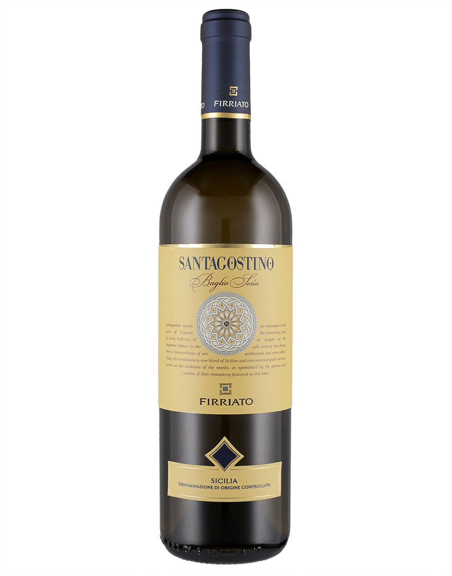 Sicilia DOC Catarratto Chardonnay Baglio Sorìa Santagostino 2022 Firriato 0,75 ℓ