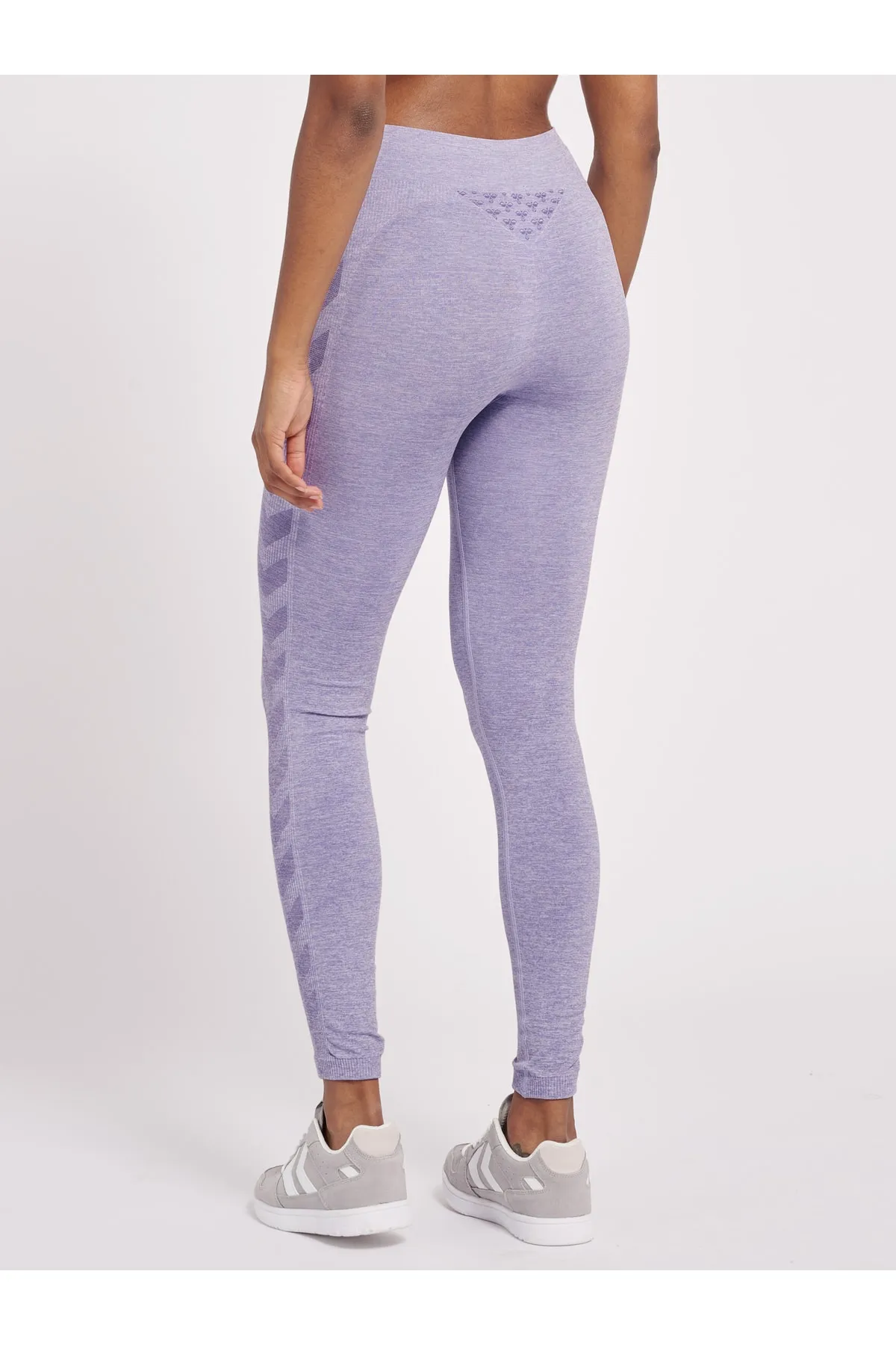 hummel  Sport-Leggings - Lila - Mittlerer Bund