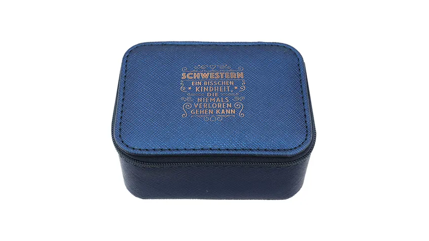 H&H Schmuckbox Blau Schwester