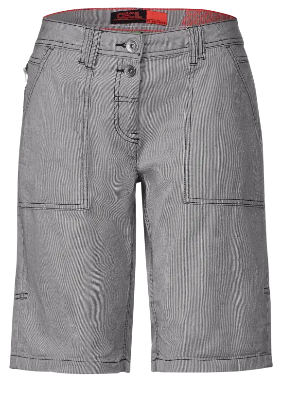 CECIL Loose Fit Streifenshorts