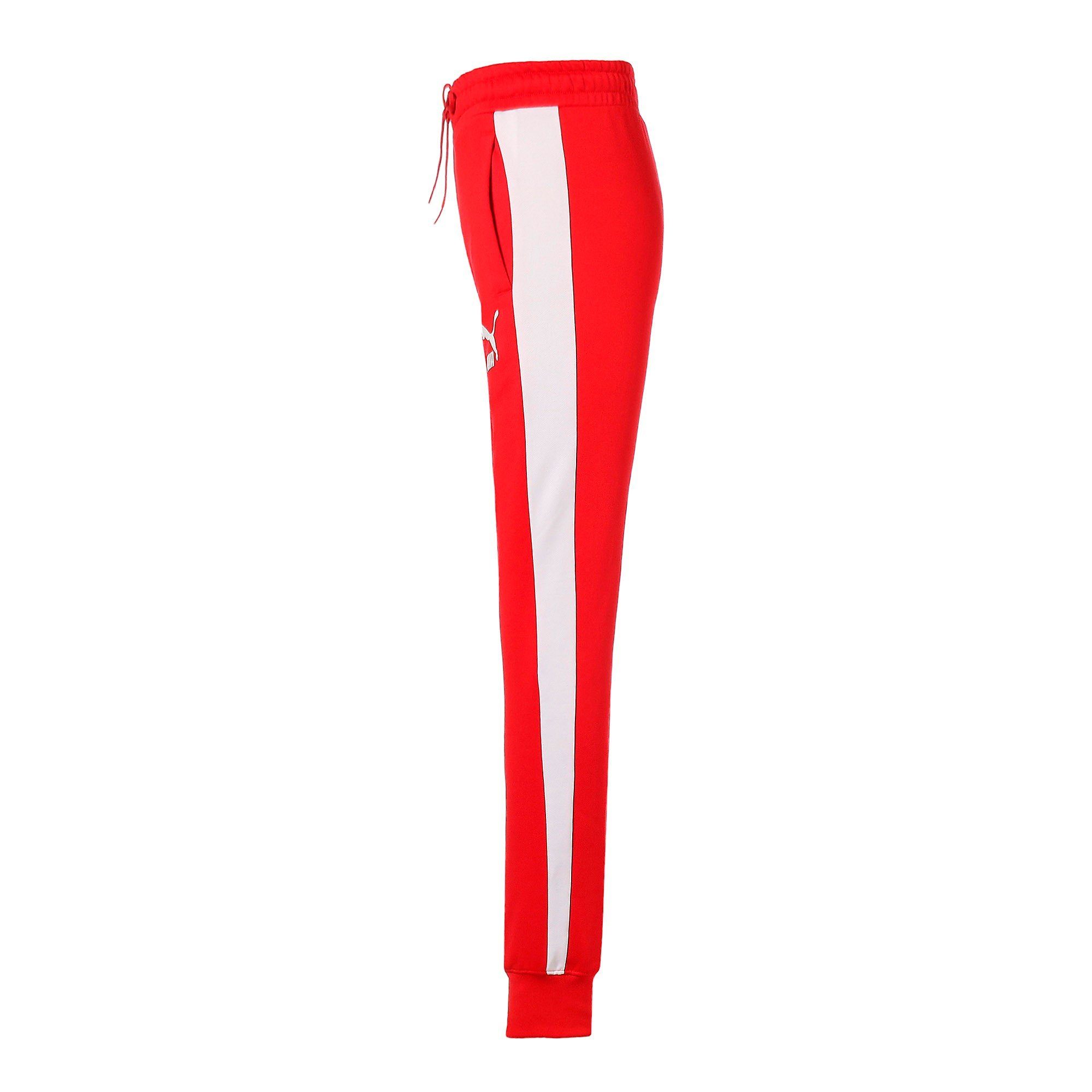 PUMA Jogginghose Hose Puma Iconic T7 Pants elastischer Hosenbund mit Kordelzug