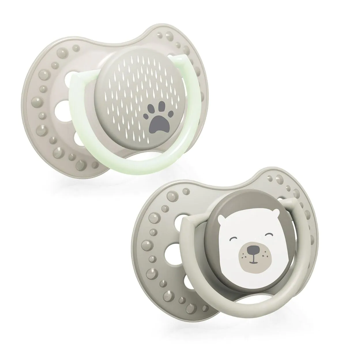 Lovi Buddy Bear dinaminis silikoninis čiulptukas 6-18 mėn.