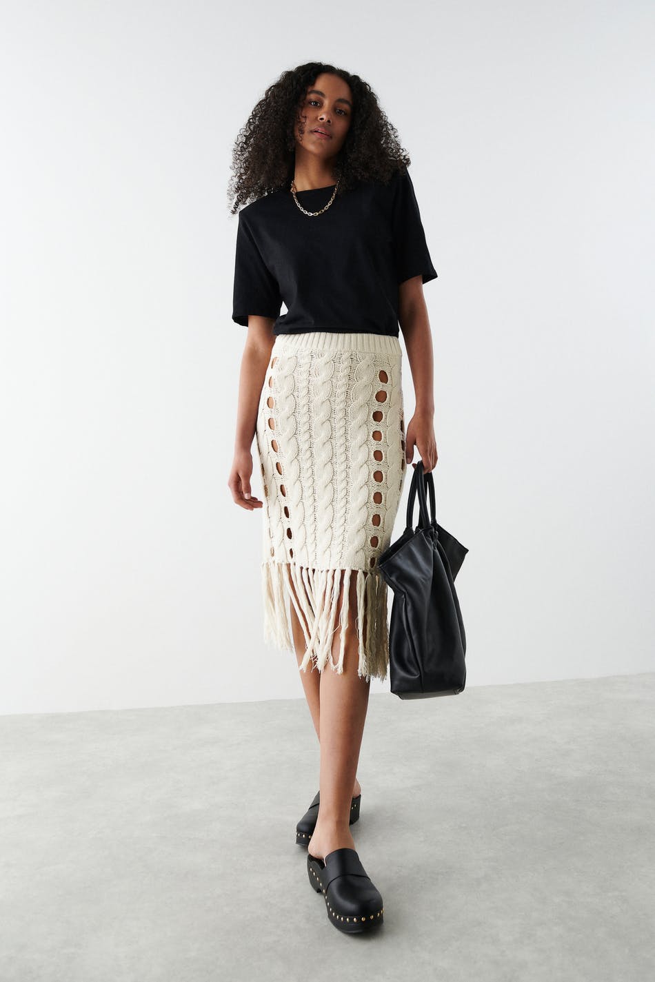 Sanna knitted skirt