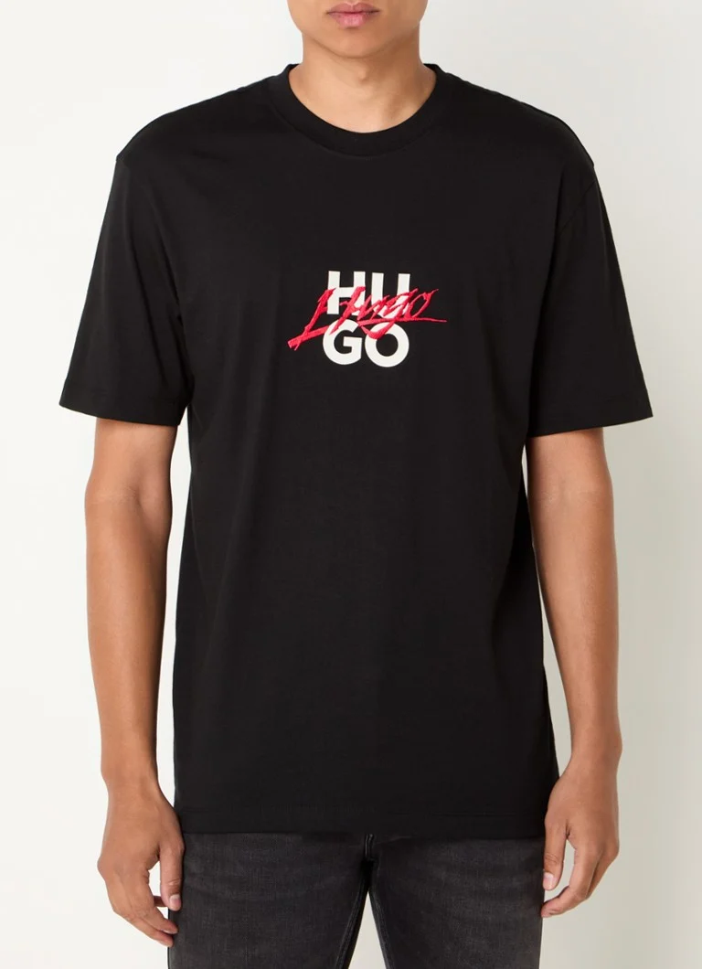 Tricou HUGO BOSS Diongny cu logo brodat