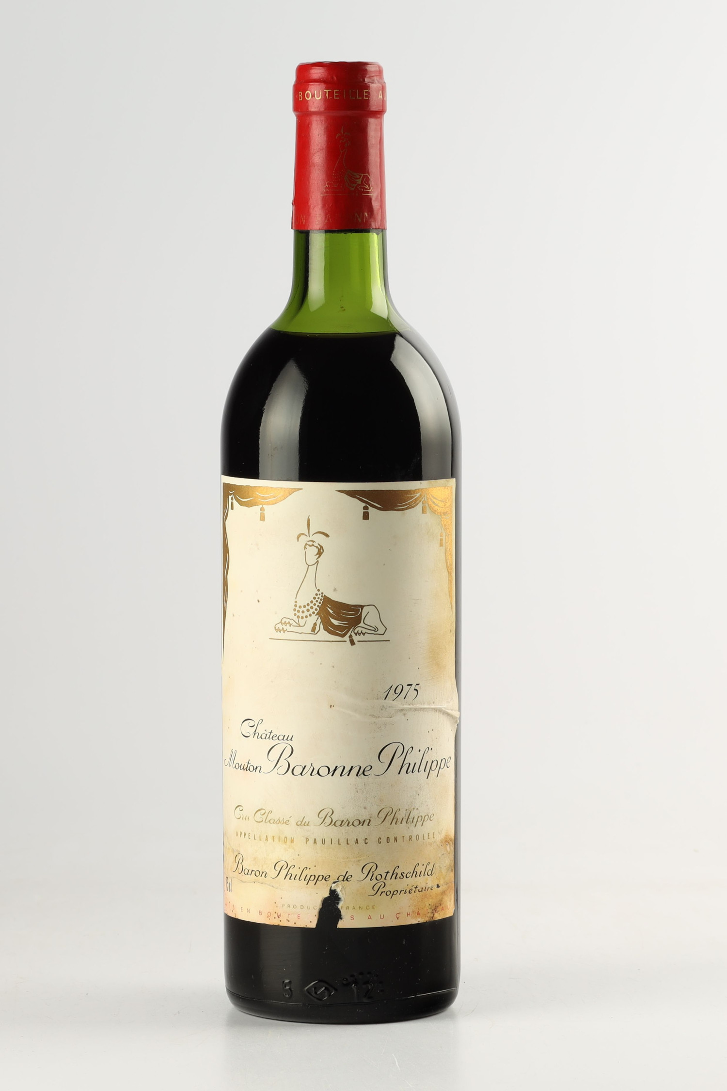 Château Mouton Baronne Philippe 1975, Pauillac