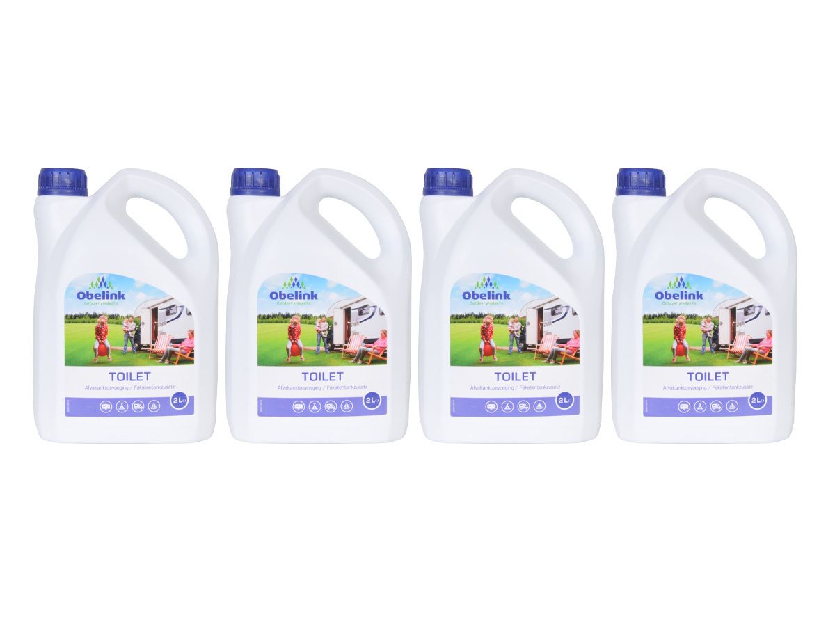 Obelink 4-er Set Sanitärflüssigkeiten