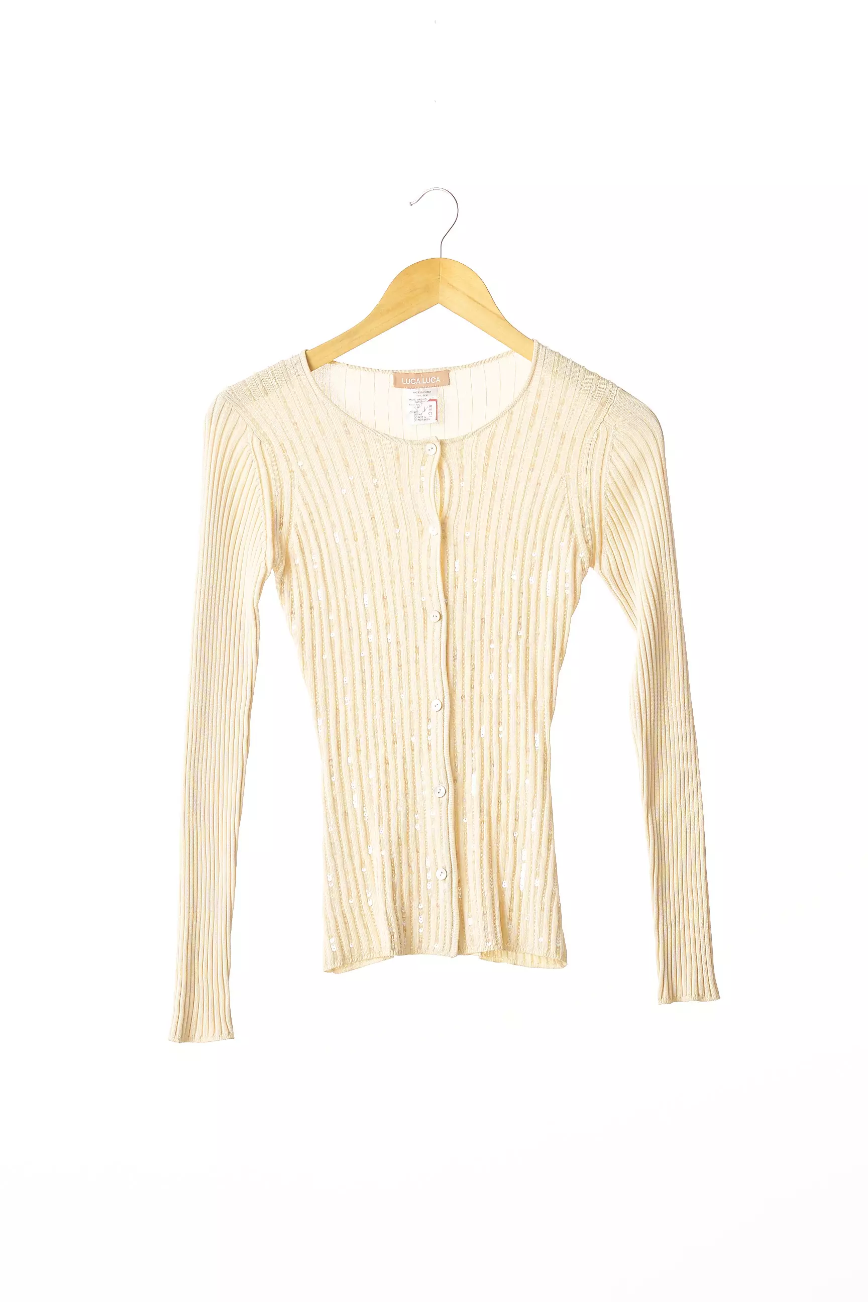 Luca Luca Cardigans Femme couleur beige