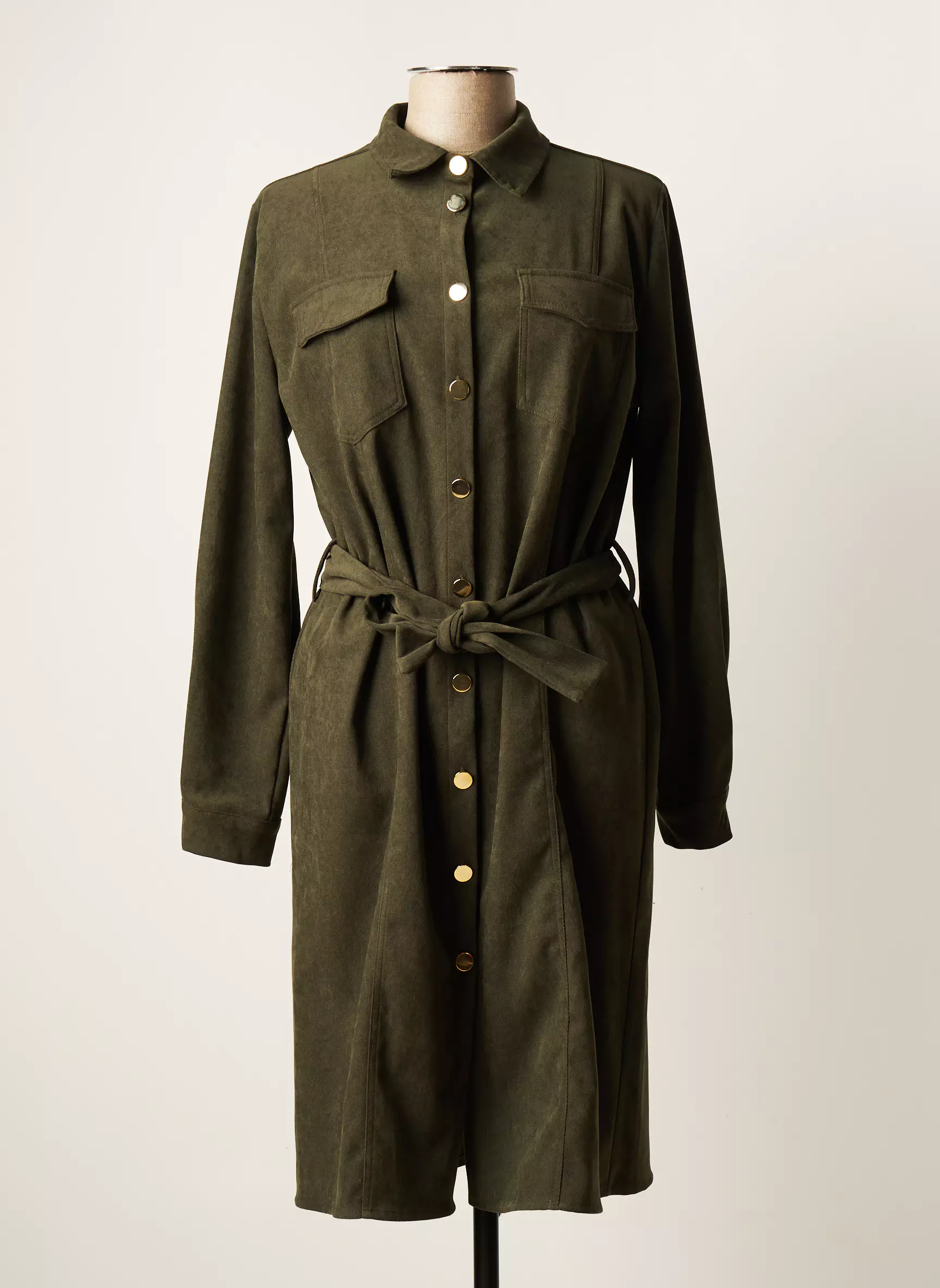Daniela Cool Robes Mi Longues Femme couleur vert