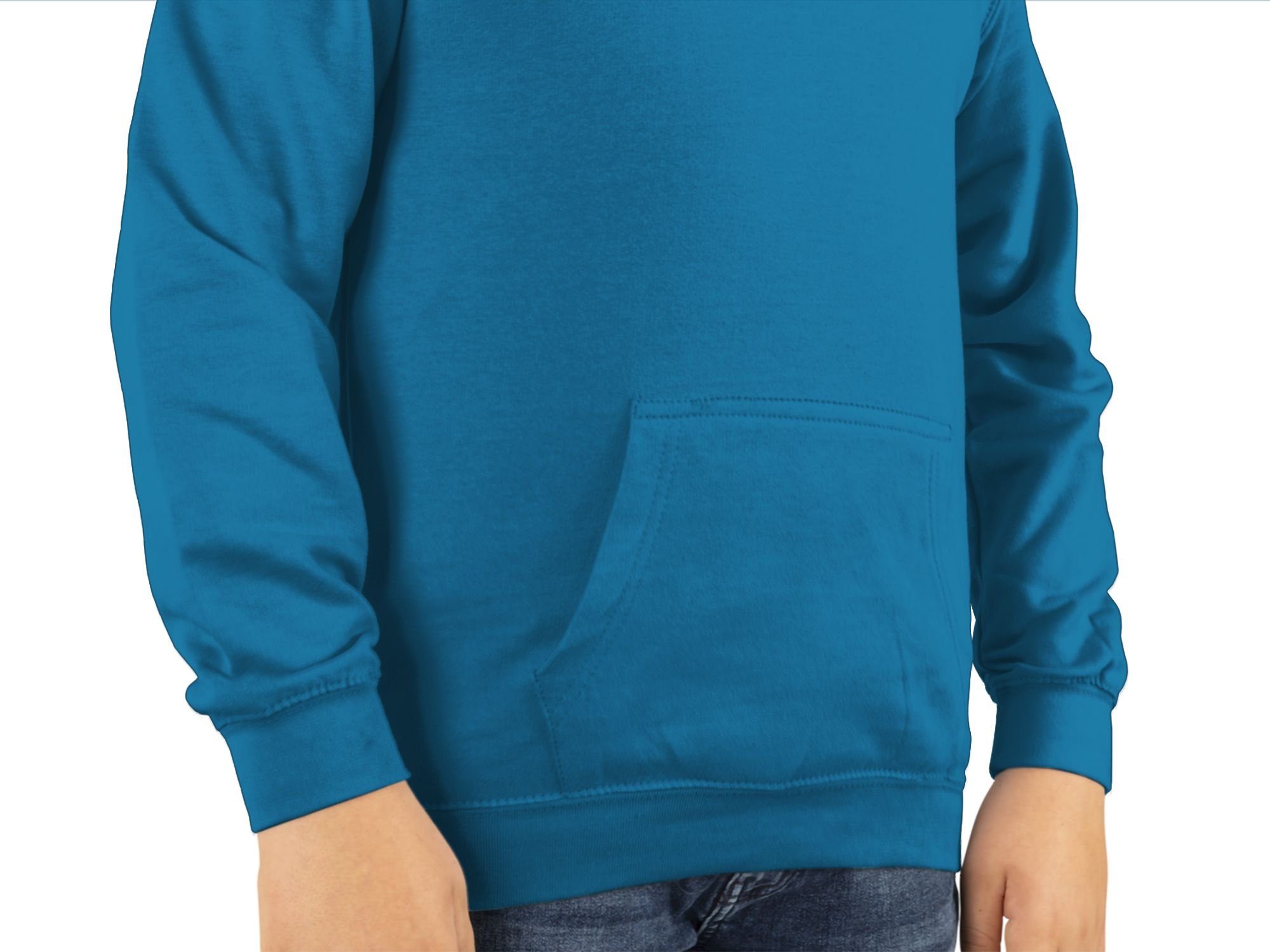 Shirtracer Hoodie Echte Mädchen spielen Handball - Sprungwurf Kinder Sport Kleidung