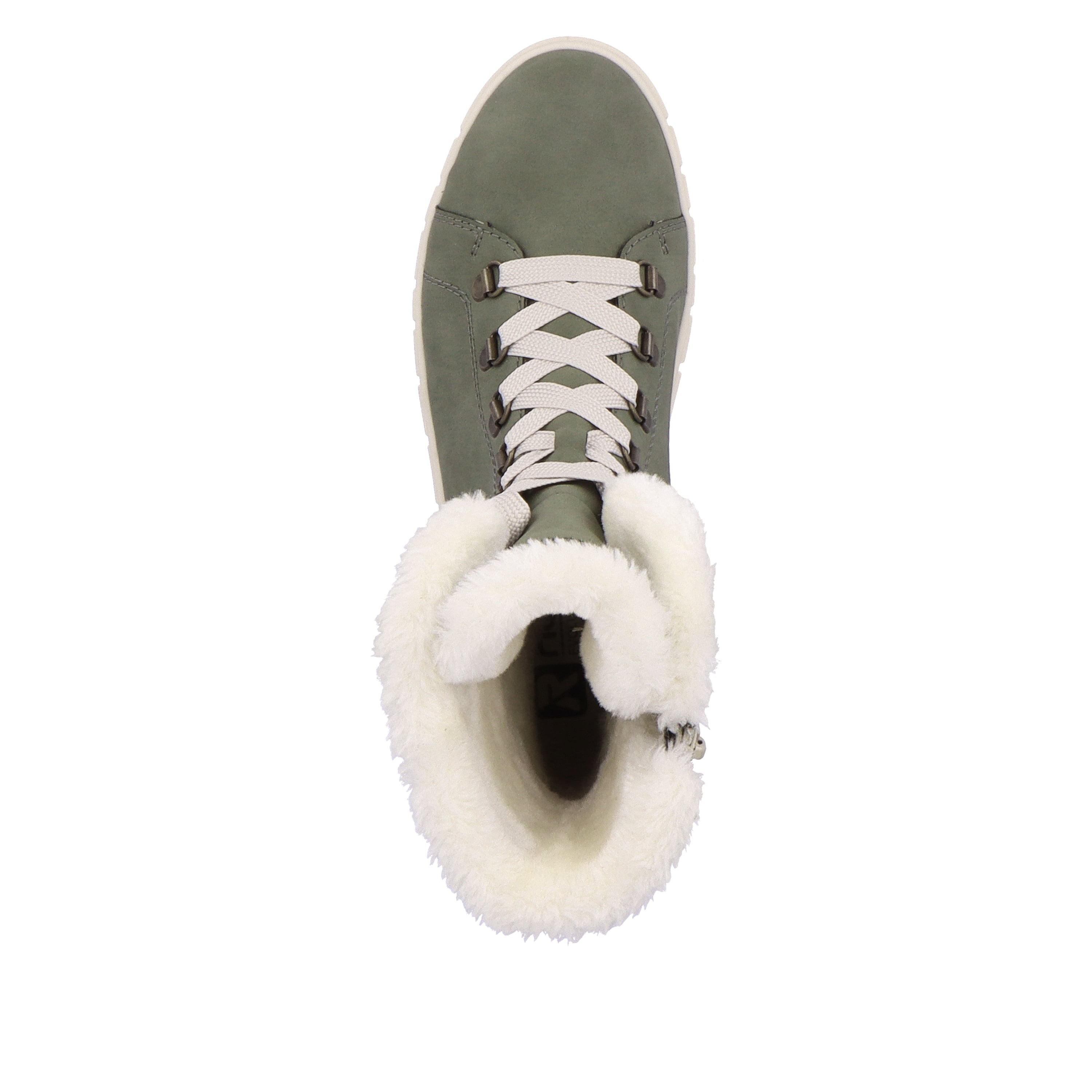 Rieker Damen Schnürstiefel khaki snow