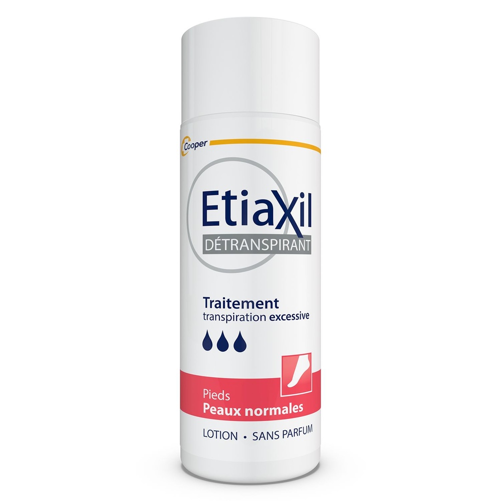 etiaxil Détranspirant Pieds  Peaux Normales Détranspirant