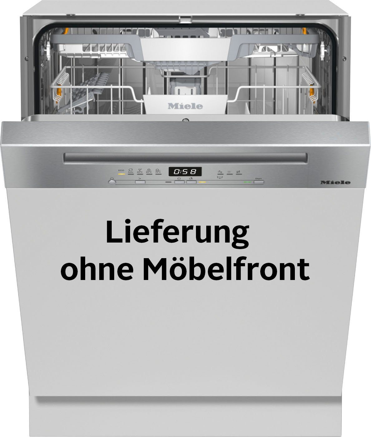 Miele teilintegrierbarer Geschirrspüler, G 5332 SCi Active Plus S, 14 Maßgedecke