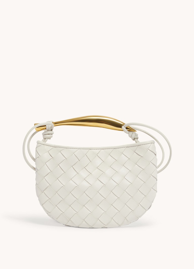 Borsa a tracolla Bottega Veneta Mini Sardine in pelle di agnello
