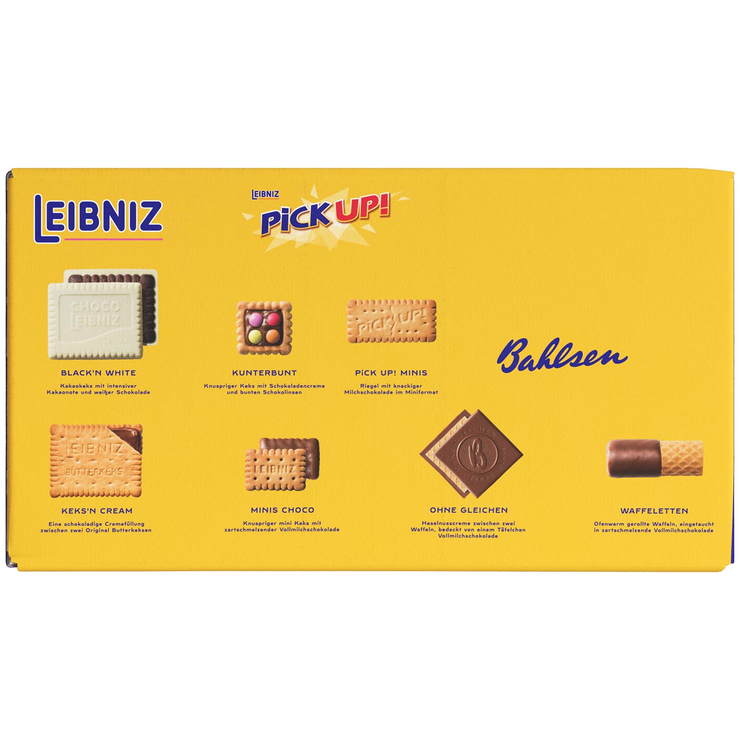 Bahlsen Unsere Keks-Familie 4x280g