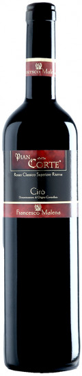 2019 Pian della Corte Rosso Classico Superiore Riserva Ciró DOC trocken - Cantina Malena