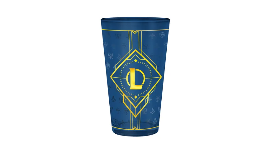 LEAGUE OF LEGENDS Hexteck Logo Glas 400ml