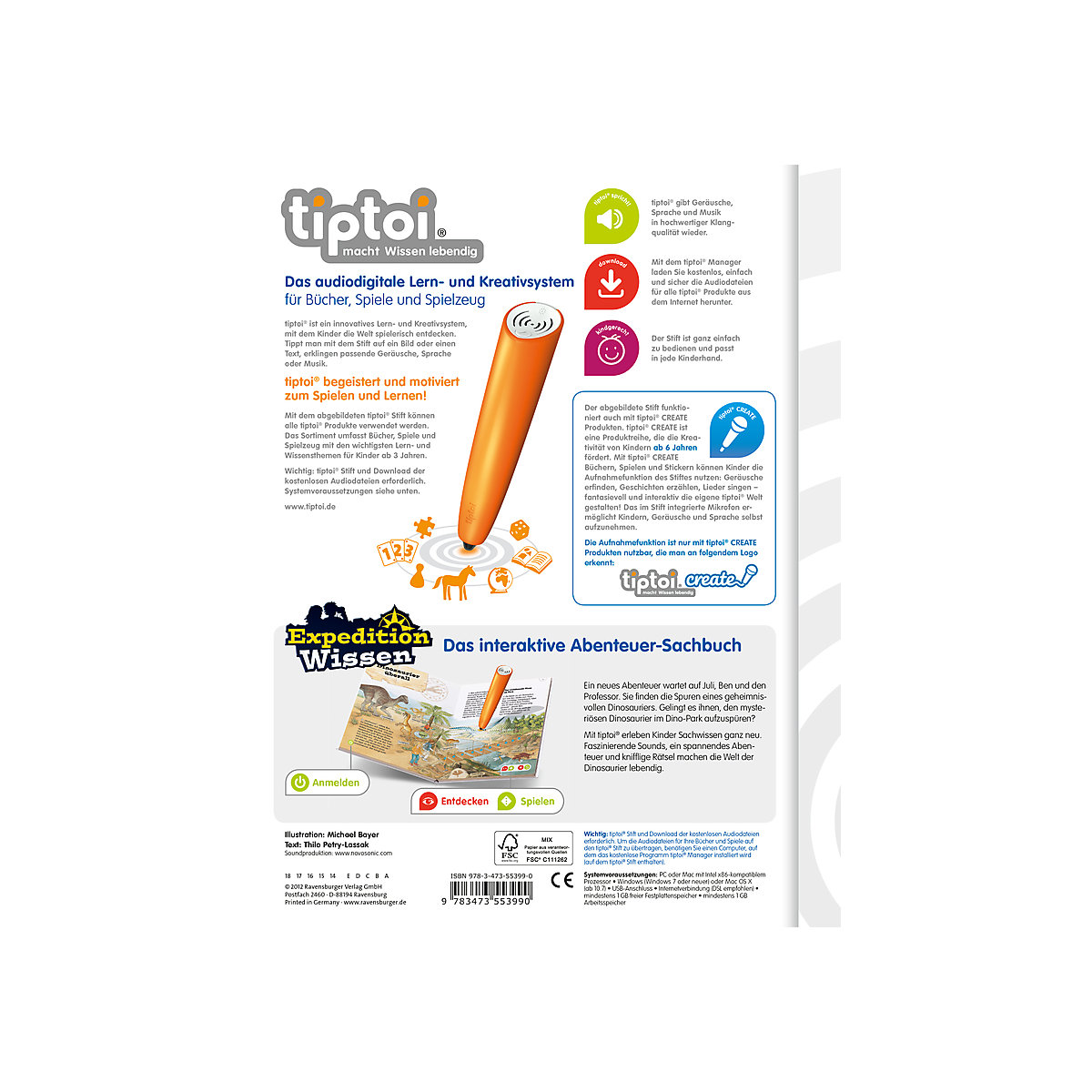 tiptoi®: Expedition Wissen - Dinosaurier