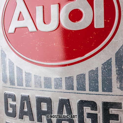 Nostalgic Art Retro Blechschild 15x20cm, Motiv "Audi - Garage", 1 Stück - ATU
