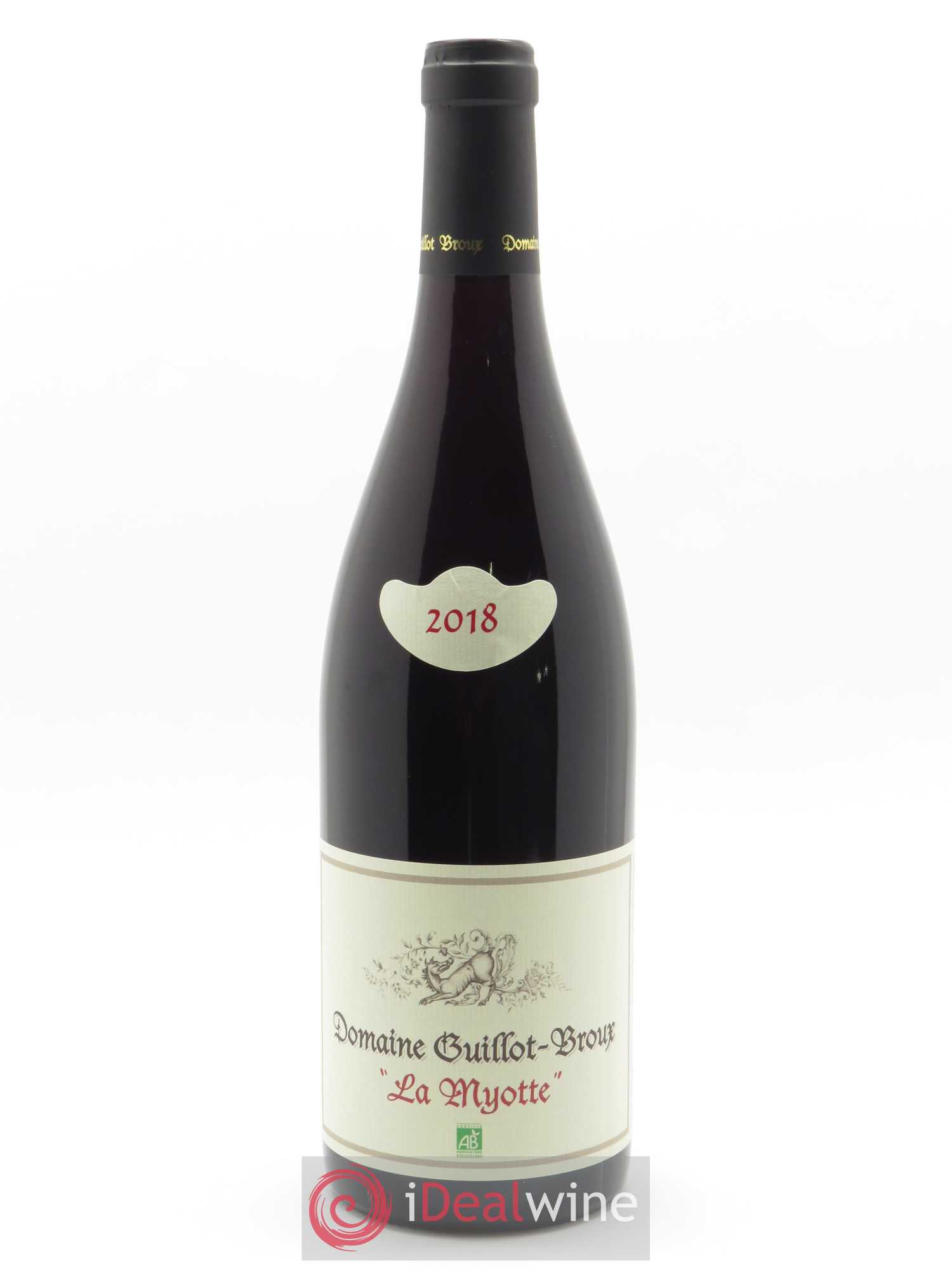 Bourgogne La Myotte Guillot-Broux (Domaine)  2018 - Lot de 1 Bouteille