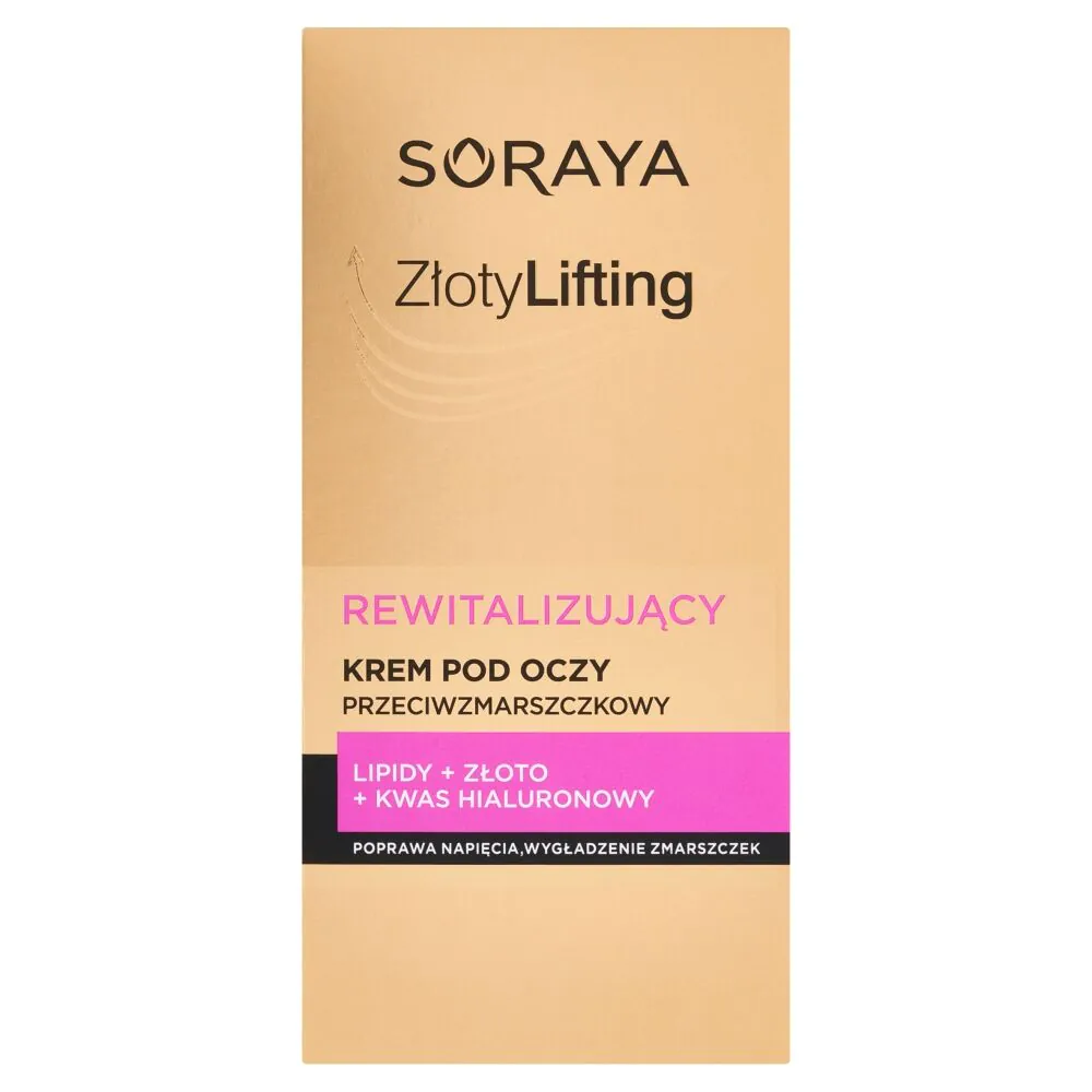 Soraya Golden Lifting revitalizirajuća krema protiv bora za područje oko očiju 15ml