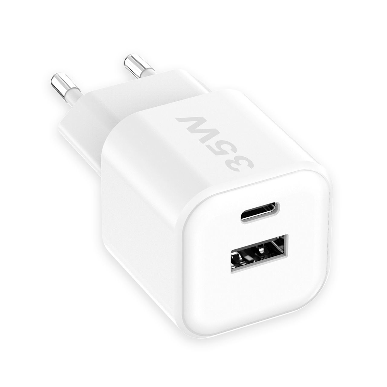 Fontastic Netzteil MINI GaNto 35W Type-C PD   USB-A FC weiß