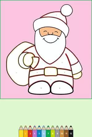 Malen nach Zahlen ab 3: Weihnachten