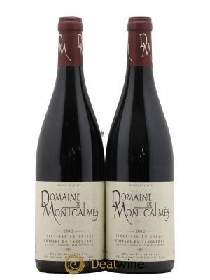 Terrasses du Larzac Domaine de Montcalmès Frédéric Pourtalié  2012 - Lot de 2 Bouteilles
