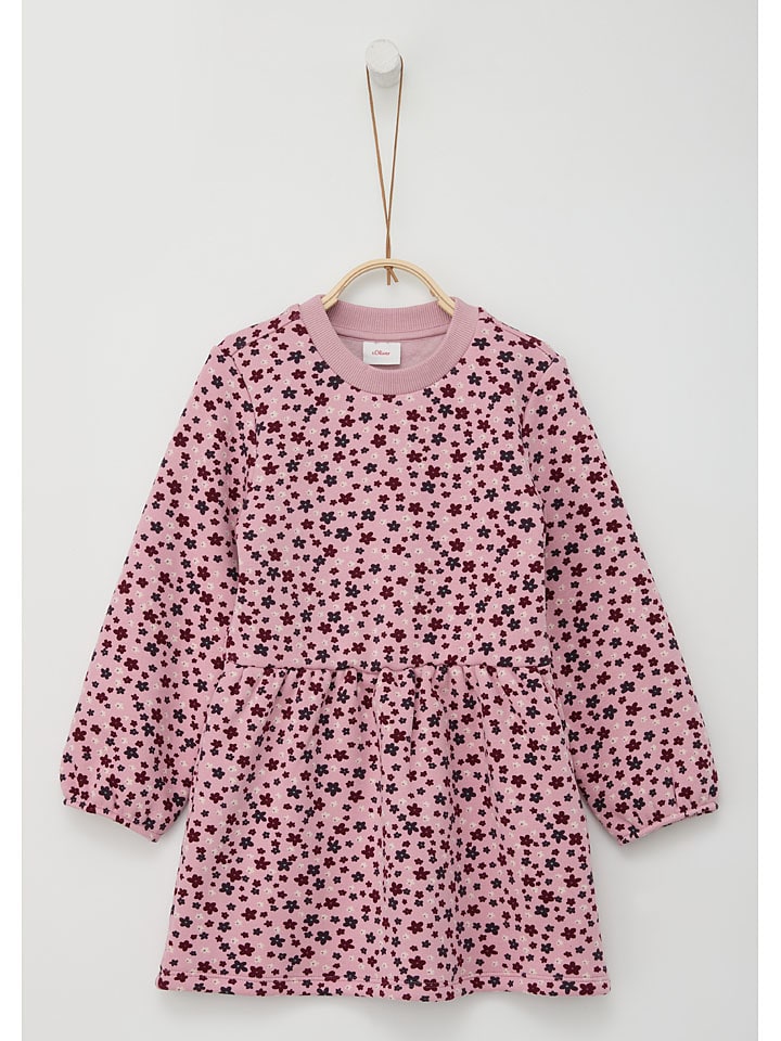 s.Oliver Kleid in Rosa günstig kaufen